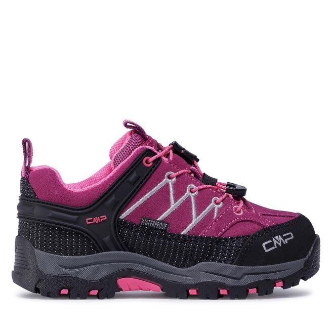 CMP Bakancs CMP Kids Rigel Mid Trekking Shoe Wp 3Q13244 Berry/Pink Fluo 05HF