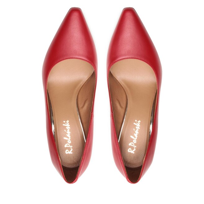 R.Polański Scarpe stiletto R.Polański 1275 Czerwony Lico