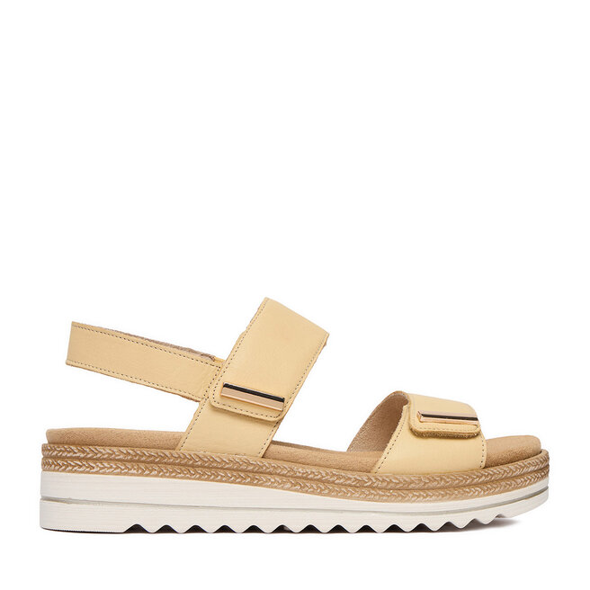 Sandały Remonte CEO-D0Q59-68 Żółty - kobiece