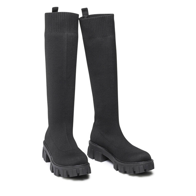 DeeZee Kozačky DeeZee WS5553-10 Black