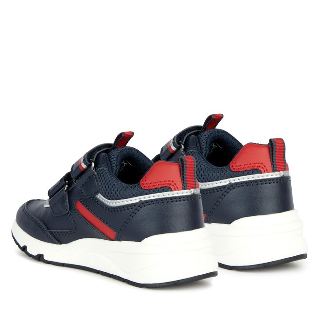 Geox Jongens J Flexyper Boy Sneakers, dark avio navy, 32 EU