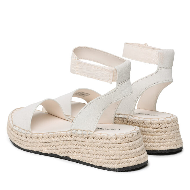 Calvin Klein Jeans Еспадрили Calvin Klein Jeans Sport Wedge Rope Su Con YW0YW00977 Ancient White YBR