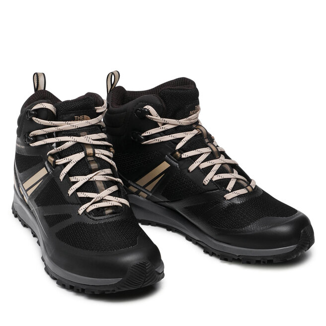 The North Face Trekkingschuhe The North Face Litewave Mid Futurelight NF0A4PFE34G1 Tnf Black/Flax