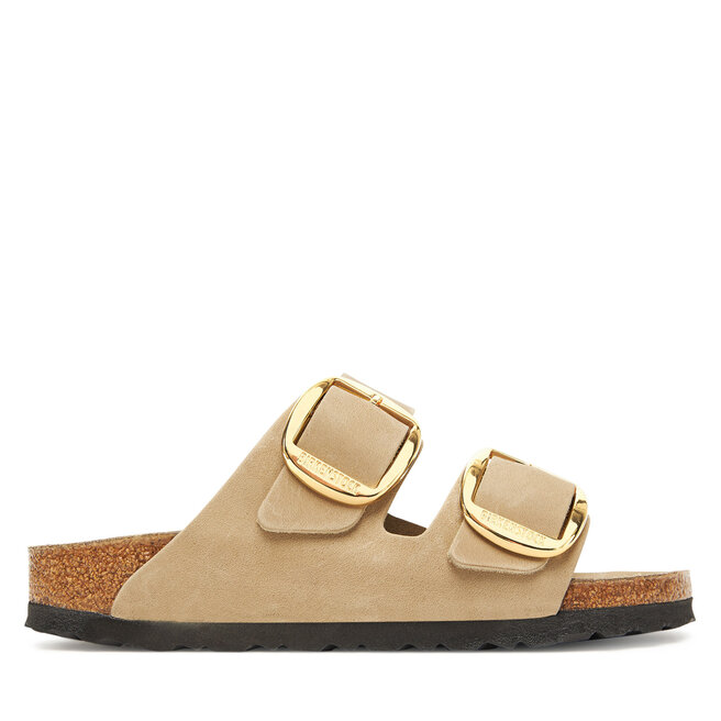 Klapki Birkenstock Arizona Big Buckle Hex - Brązowy