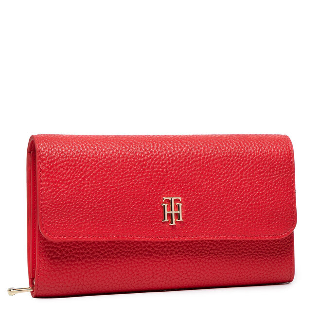 Tommy Hilfiger Portofel Mare de Dam AW0AW14916 Maro