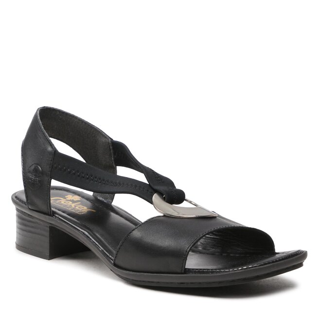 Sandały Rieker 62662-01 Czarny - kobiece