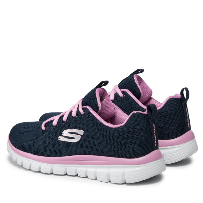 Skechers Topánky Skechers Gel Connected 12615/NVPK Nvy/Pnk
