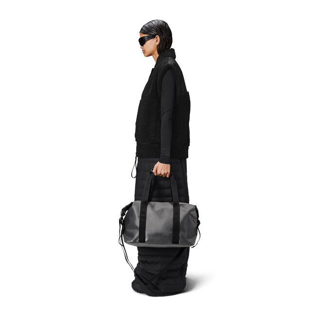 Rains Táska Rains Hilo Weekend Bag Small W3 14220 Metallic Grey