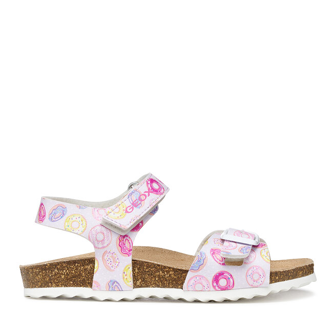 Sandały Geox J Adriel Girl J028MC 00004 C1Z8D M Różowy - dziewczęce