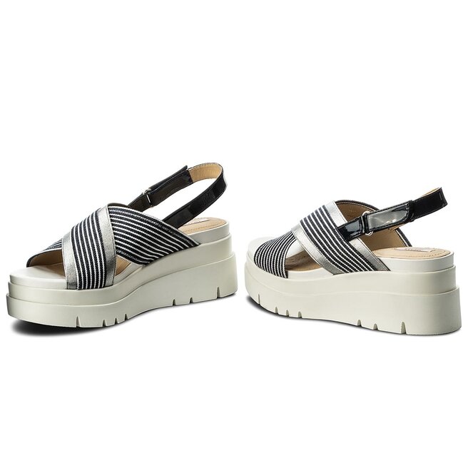 Sandales Geox D Radwa A D827UA 0AWHH C4211 White Navy chaussures