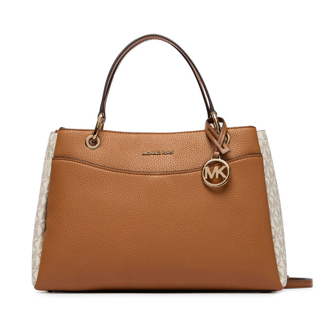 Torebka MICHAEL Michael Kors 30T6GX5L8B Kremowy -
