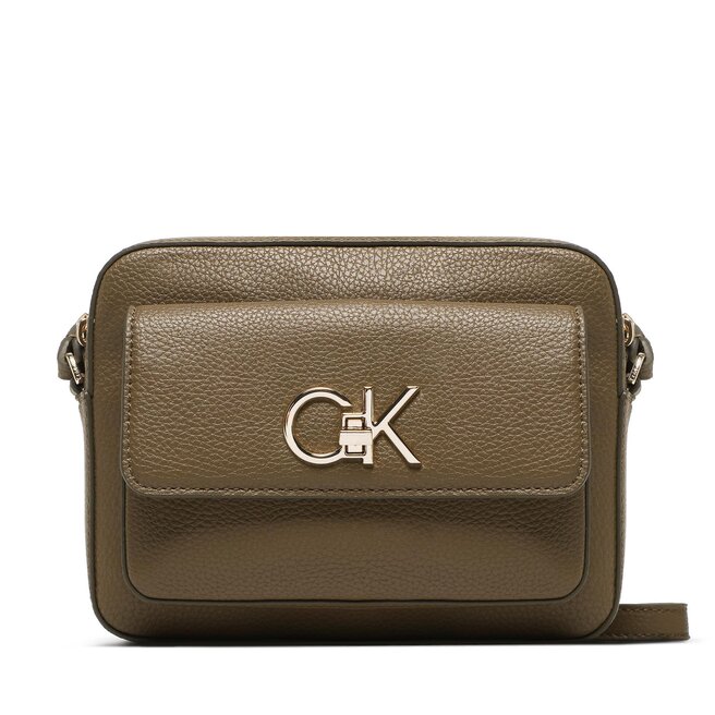 Geantă Calvin Klein Re-Lock Camera Bag With Flap Pbl K60K609397 LBB Bag imagine noua gjx.ro