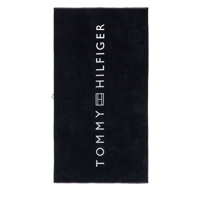 Ręcznik Tommy Hilfiger - Granatowy