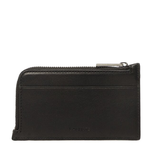 Lacoste Etui pentru carduri Lacoste Slim Zip Cc Holder NH1992FG Noir 000