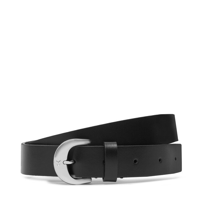 Pasek Damski Calvin Klein Jeans Casual Pin Buckle 25Mm - Czarny
