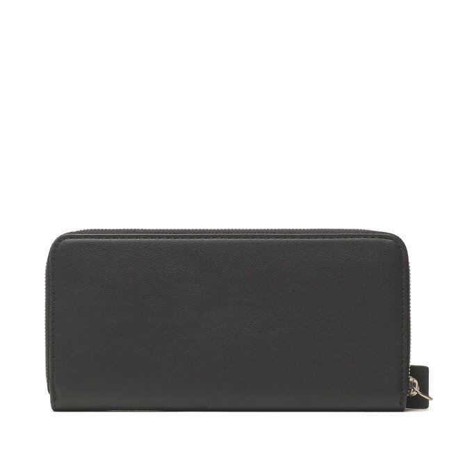Calvin Klein Jeans Голям дамски портфейл Calvin Klein Jeans Sculpted Zip Around Tag K60K610580 BDS