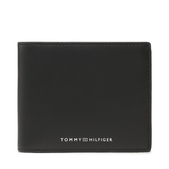 Portofel Mare pentru Bărbați Tommy Hilfiger Modern Leather Cc Flap& Coin AM0AM10997 BDS