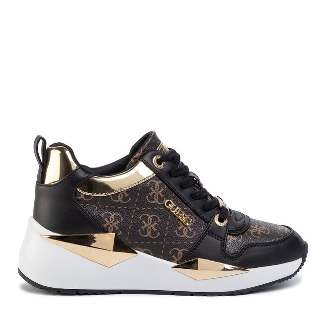 Sneakersy Guess Tallya FL5TLY - Brązowy