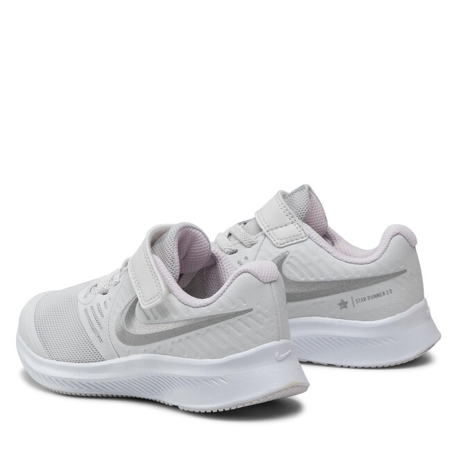 Batai Nike Star Runner 2 (PSV) AT1801 014 Platinum Tint/Mtlc Platinum •  Www.eavalyne.lt