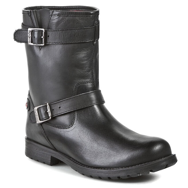 Pepe jeans biker boots deals