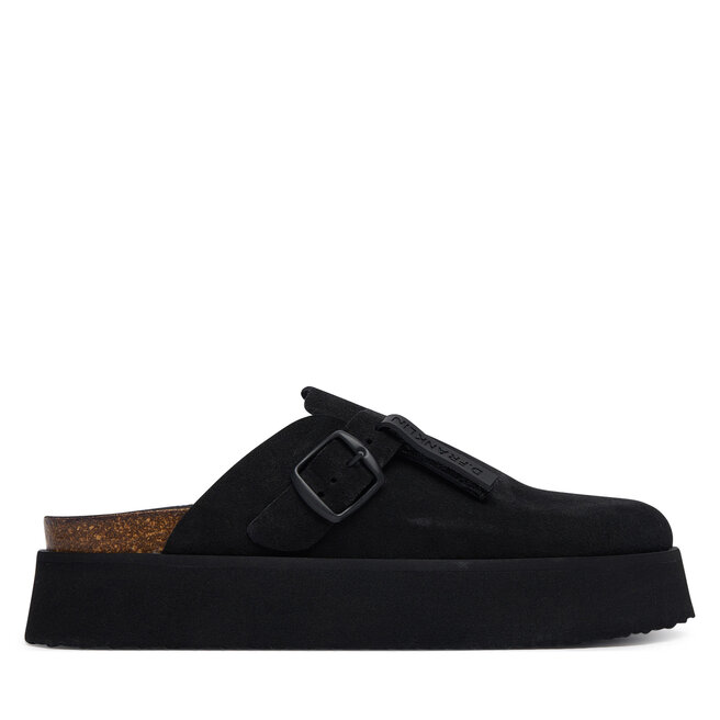 Klapki D.Franklin DFSH414005 Czarny -