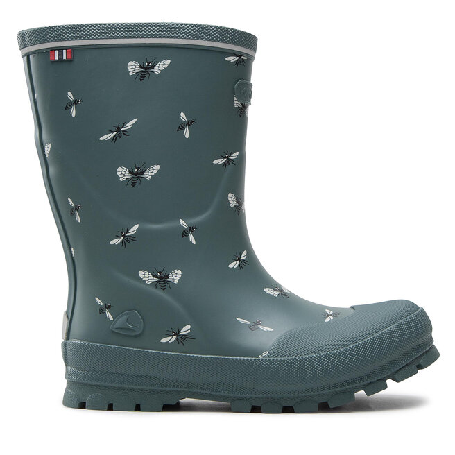 Viking Gumicsizma Viking Jolly Print 1-60020-4701 Bluegreen/White