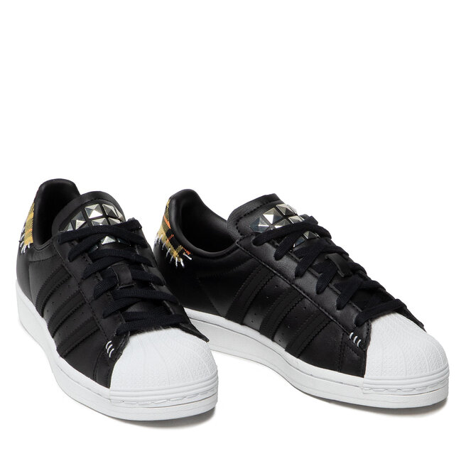 adidas Pantofi adidas Superstar J GY3361 Cblack/Cblack/Tmcogo