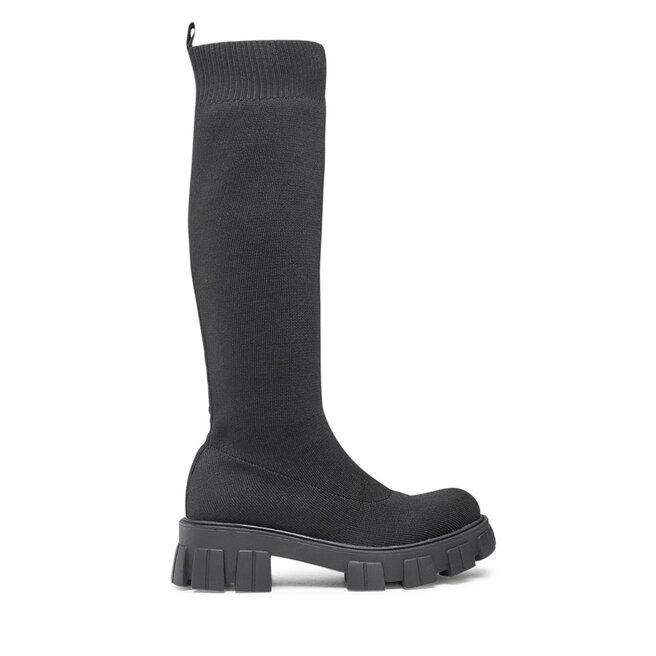DeeZee Kozačky DeeZee WS5553-10 Black