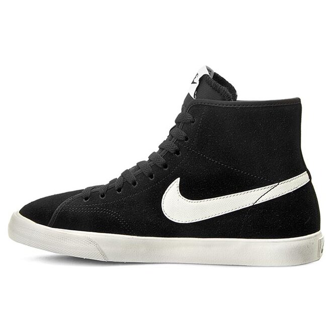 escritura Embajador vocal Zapatos Nike Primo Court Mid Leather 644833 012 Black/Sail • Www.zapatos.es