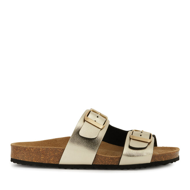 Klapki Geox D Brionia D35LSL 000BN C2012 Złoty -