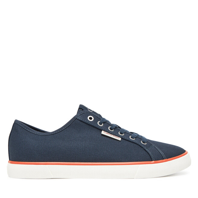 Tenisówki Calvin Klein Jeans Ess Vulc Low Mg Cv - Granatowy