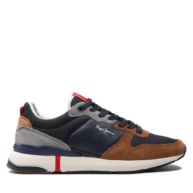 Pepe Jeans Sneakersy Pepe Jeans London Pro Basic 22 PMS30864 Cognac 879