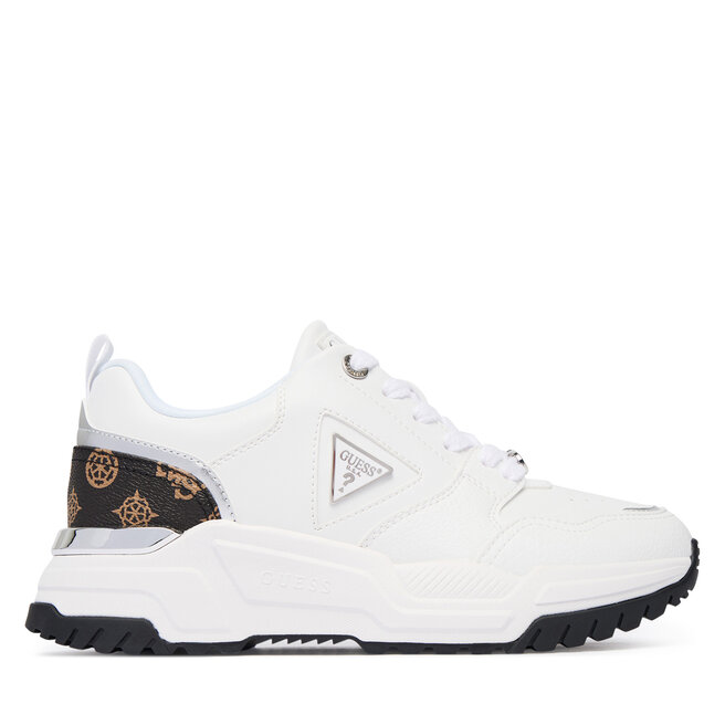 Sneakersy Guess FLFHEL ELE12 Biały
