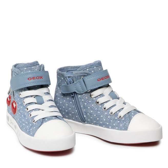 Geox Sneakers aus Stoff Perletti J Ciak G. A J9204A 0SB11 C4348 S Lt Avio