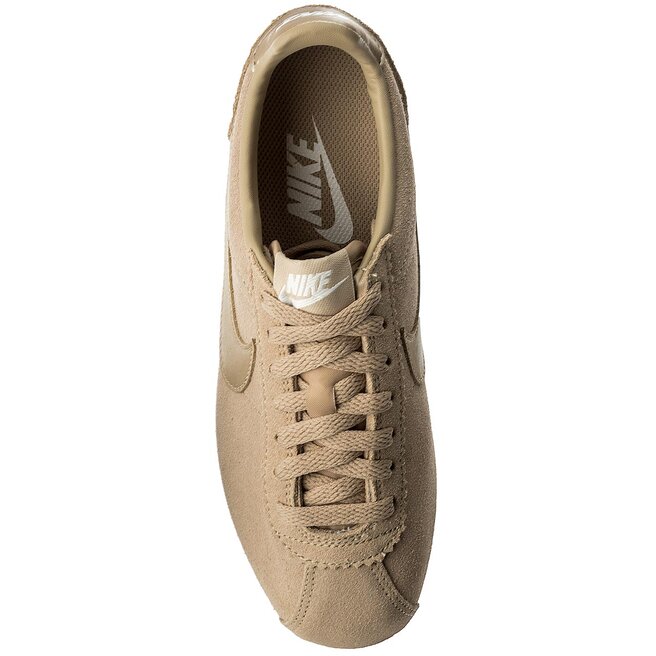 Nike cortez clearance suede mushroom