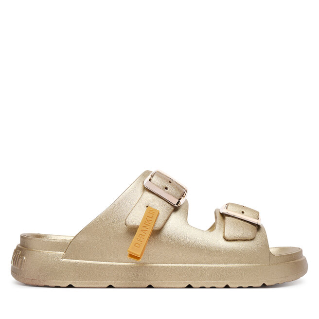 Sandały D.Franklin Vibe Foam 2 DFSH413002 Złoty - kobiece