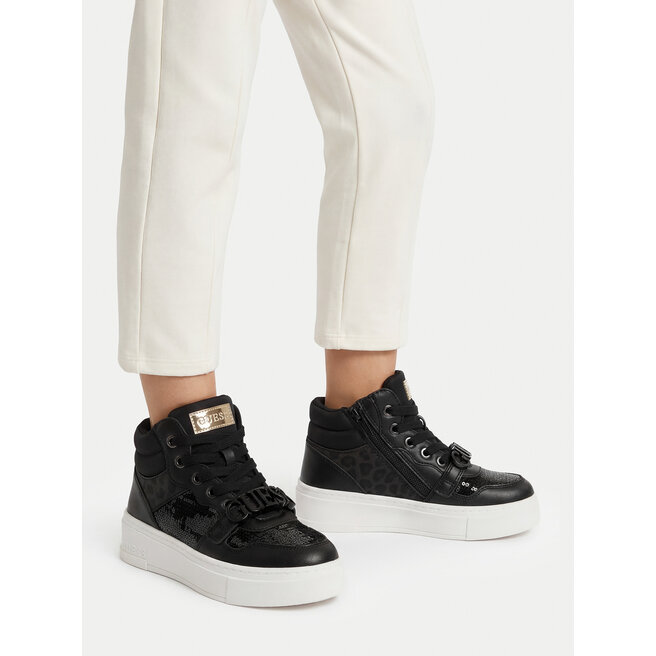 Sneakersy Guess CEOWB-AVO-357-05 Czarny - dziewczęce