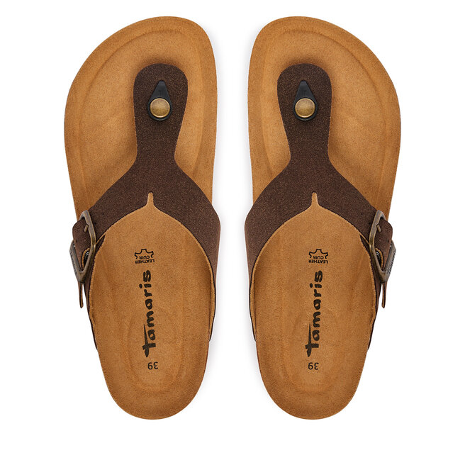 Japonki Tamaris 1-27522-42 Brązowy -