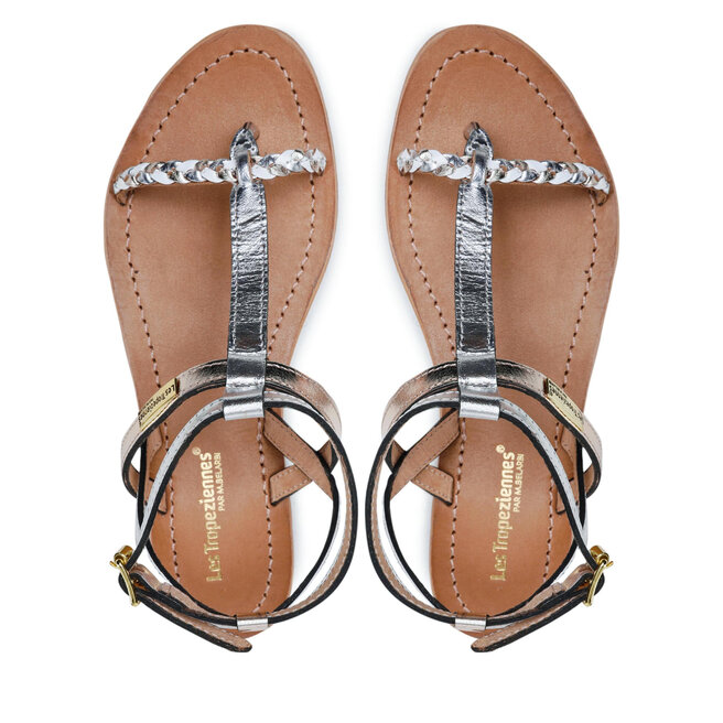 Sandale Les Tropeziennes Hilatres 19034 Silver epantofi.ro