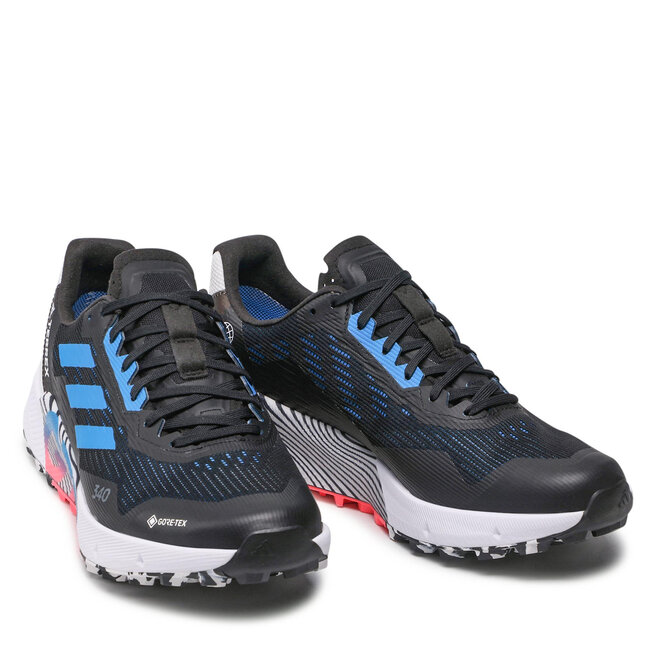 adidas Pantofi adidas Terrex Agravic Flow 2 Gtx GORE-TEX H03184 Core Black/Blue Rush/Turbo