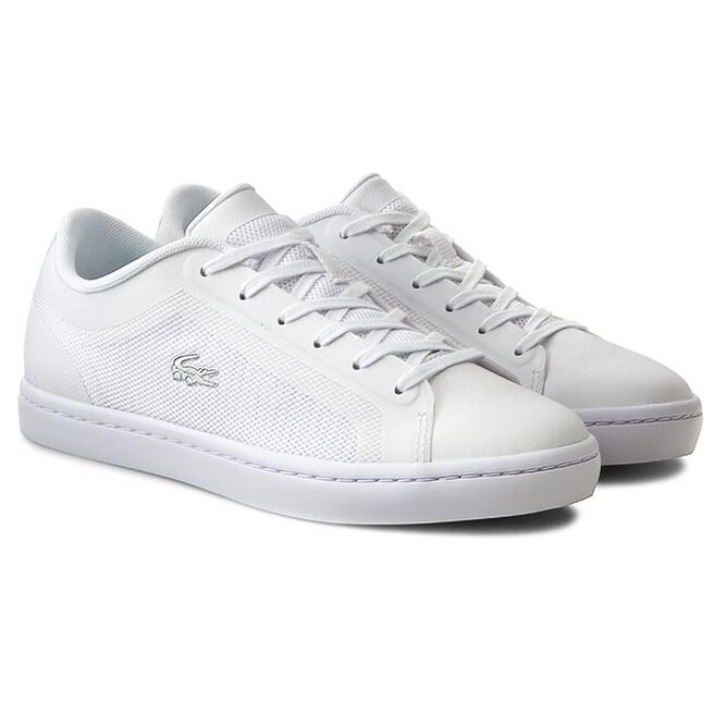 Halbschuhe Lacoste Straightset 116 4 Spw 7 31SPW0074001 White