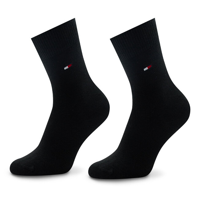 Σετ κοντές κάλτσες παιδικές 2 τεμαχίων Tommy Hilfiger 391334 Black 200
