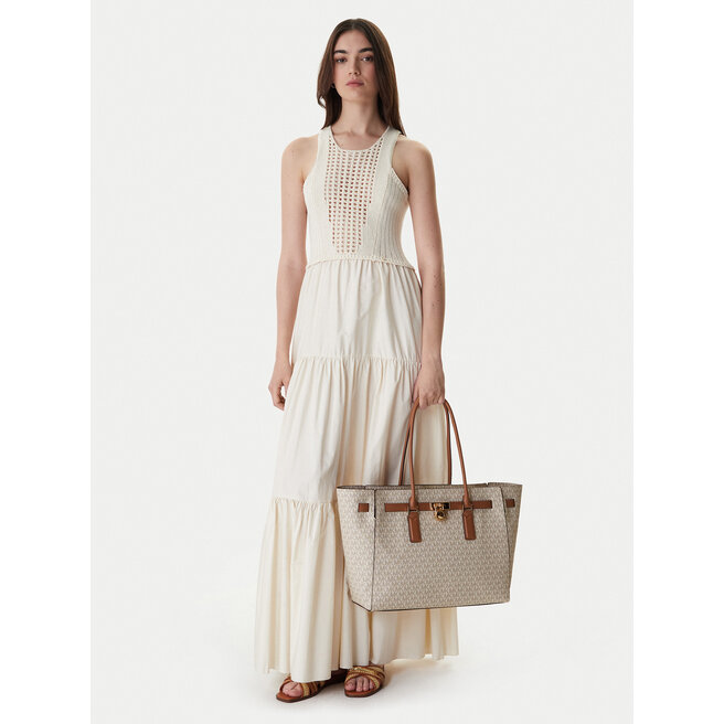 Torebka MICHAEL Michael Kors 30F5GNXT3B Écru -