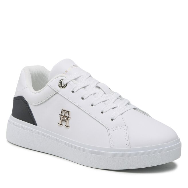 Αθλητικά Tommy Hilfiger Th Court Sneaker FW0FW06854 White YBR