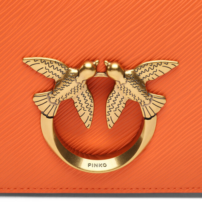 Pinko Handtasche Pinko Love Click Exagon Mini . PE 23 PLTT 100075 A0MU Orange A71Q