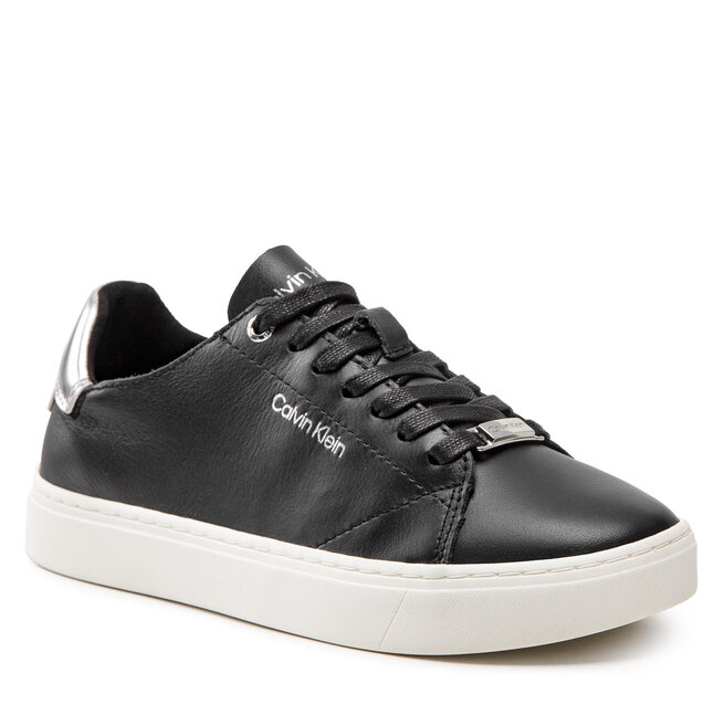 Αθλητικά Calvin Klein Cupsole Unlined Lace Up-Lth HW0HW01055 Ck Black BAX