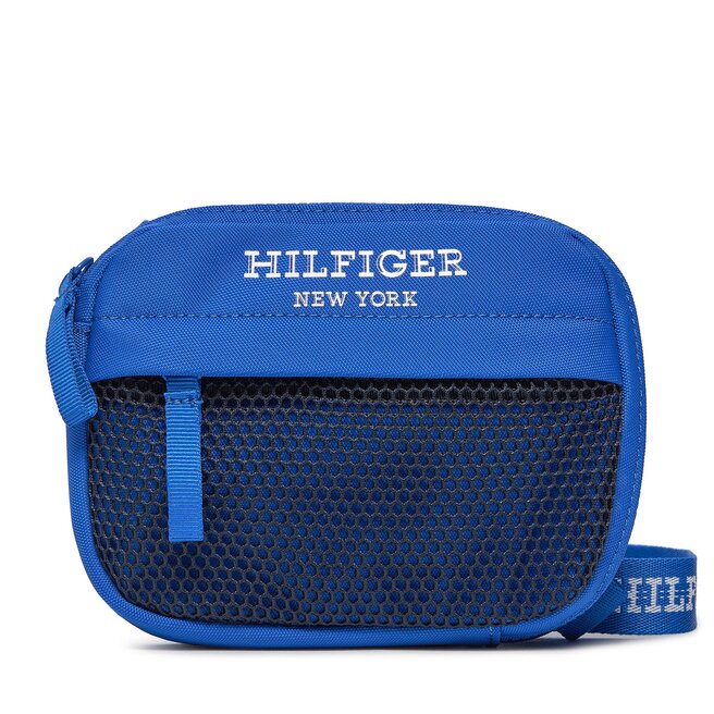 Saszetka Tommy Hilfiger Monotype Crossover - Niebieski
