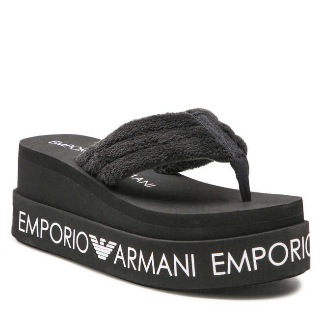 Emporio Armani Japonke Emporio Armani XVQS04 XM764 Q729 Black/Black