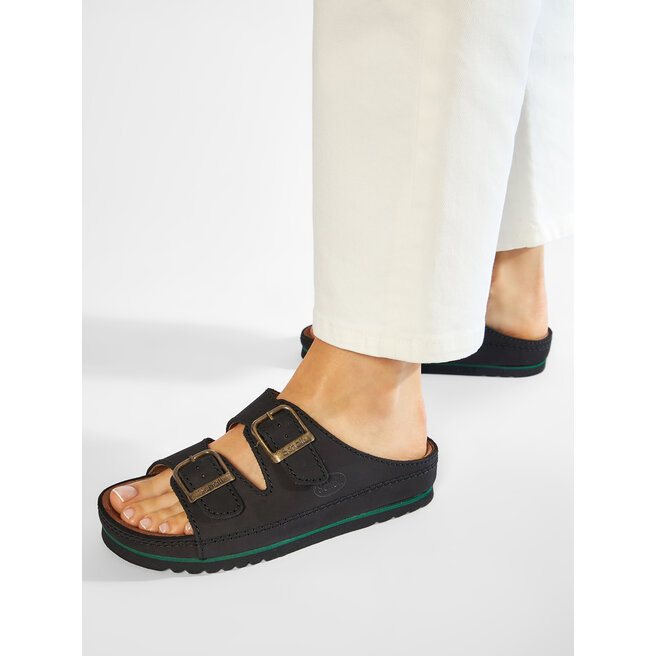 Șlapi Scholl Air Bag F21531 1004 400 Black epantofi.ro