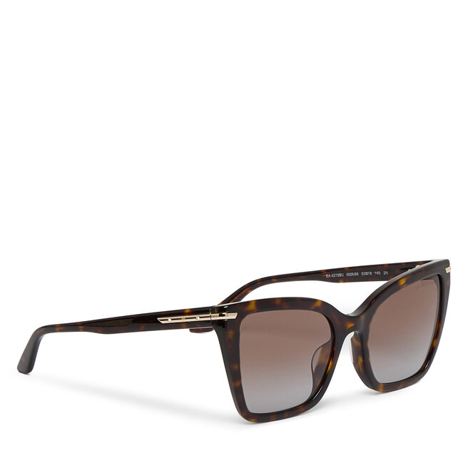 Okulary przeciwsłoneczne Emporio Armani 0EA4273BU 502689 Brązowy - kobiece